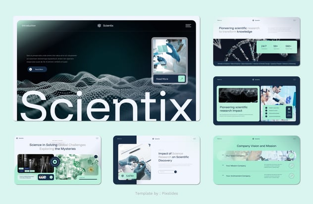 学术研究论文发表汇报演讲Keynote模板 - 顶尖PPT