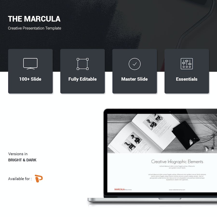 国外高级简约风格商务商业通用PPT模板 - 顶尖PPT