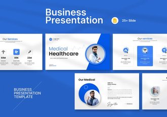 医院内部培训病例讨论医学教育PPT模板 - 顶尖PPT