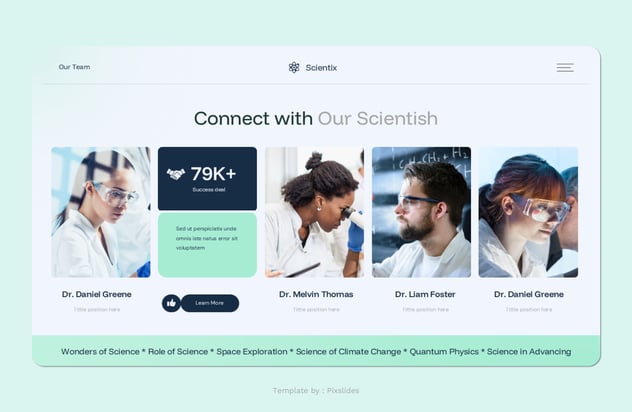 学术研究论文发表汇报演讲Keynote模板 - 顶尖PPT