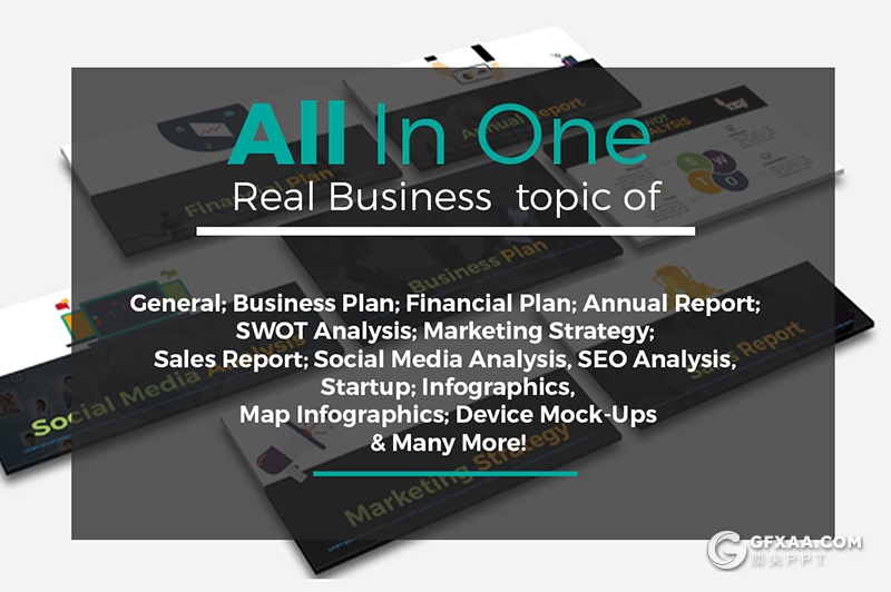 413页国外高端商务多用途创意图形PPT模板 20种主题配色3种尺寸300种预制XML配色文件 - 顶尖PPT