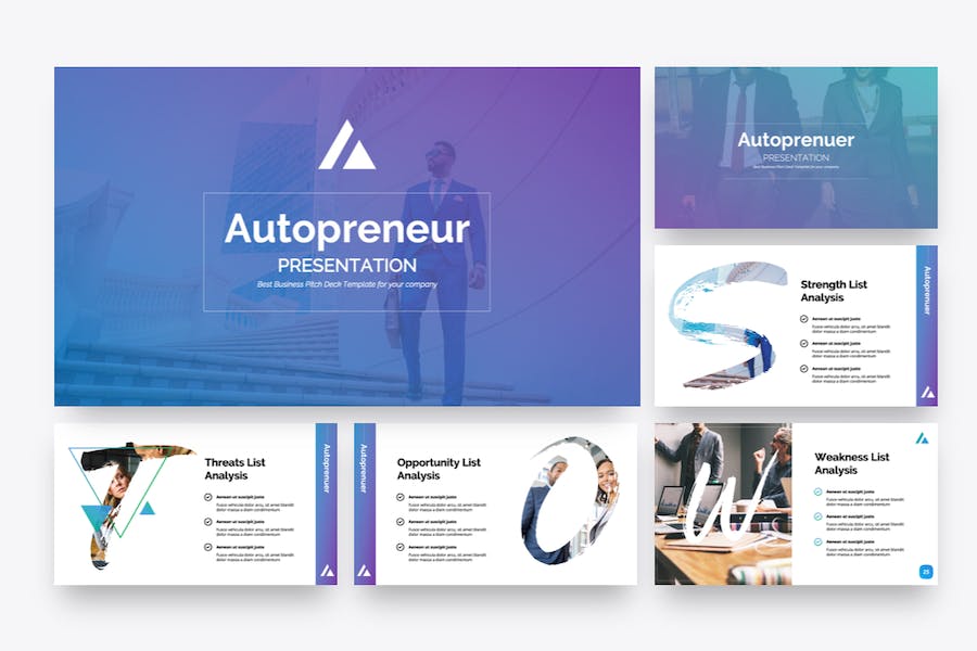 创业项目商业路演keynote演示模板 - 顶尖PPT