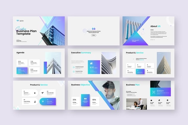 企业商业计划PPT模板 - 顶尖PPT