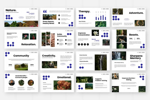 简单的形状商业PPT模板 - 顶尖PPT