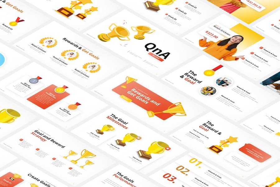 荣誉奖项成就展示评选方案Keynote模板 - 顶尖PPT