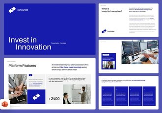 商务投资路演融资计划书PPT模板 - 顶尖PPT