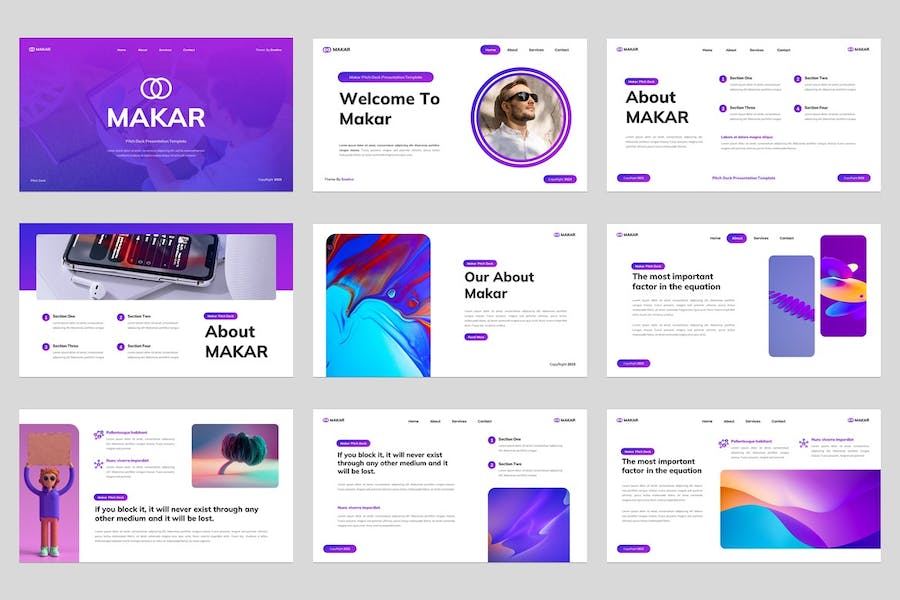 商务融资讲述展示创意Keynote模板 - 顶尖PPT