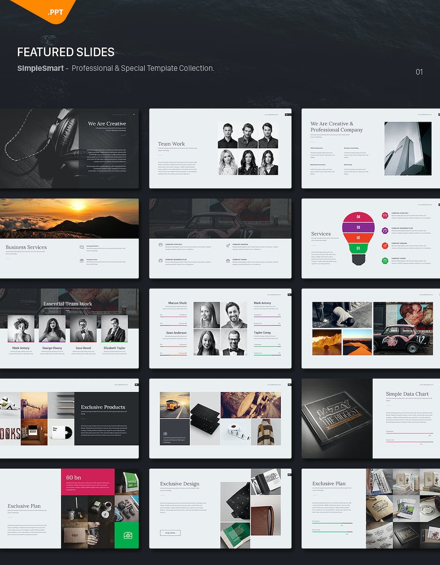 多色彩商业计划企业合作项目提案多用途PPT模板 - 顶尖PPT