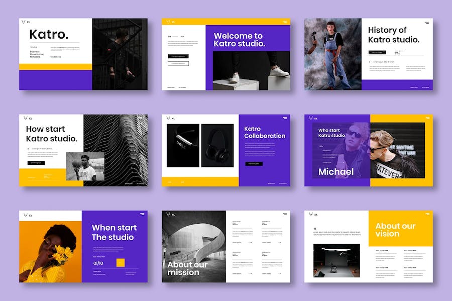 商务项目介绍品牌展示业务推介Keynote模板 - 顶尖PPT