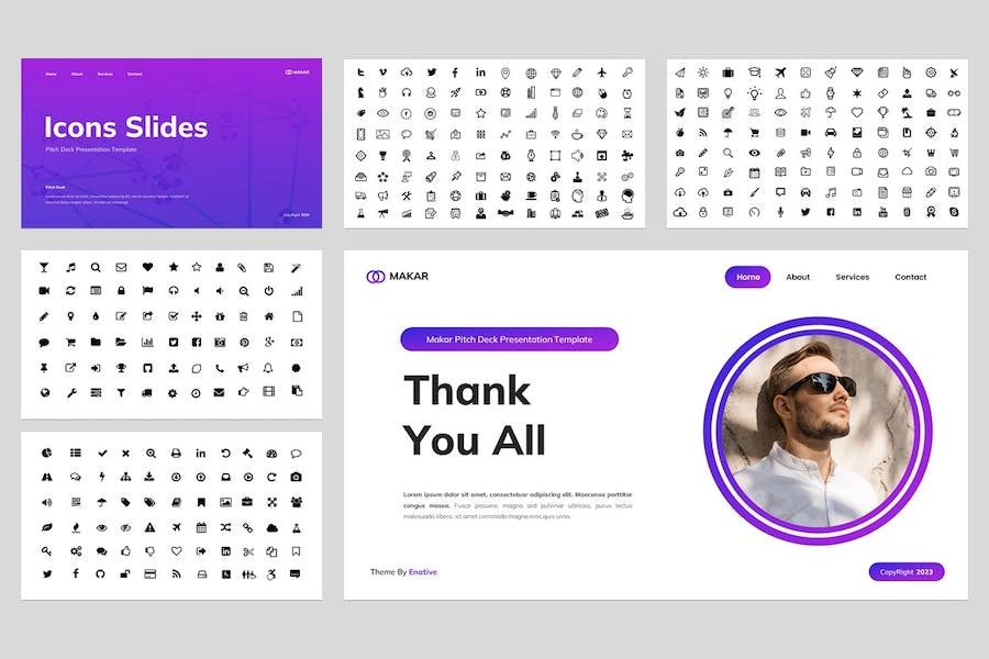 商务融资讲述展示创意Keynote模板 - 顶尖PPT