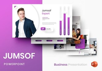 商务要闻企业团队介绍组织架构PowerPoint模板 - 顶尖PPT