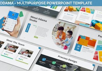 商务企业多用途通用综合业务规划PPT模板 - 顶尖PPT