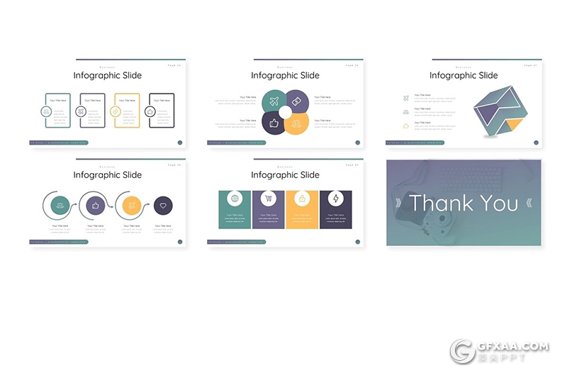 30页5种配色欧美商务风格多用途ppt模板 - 顶尖PPT