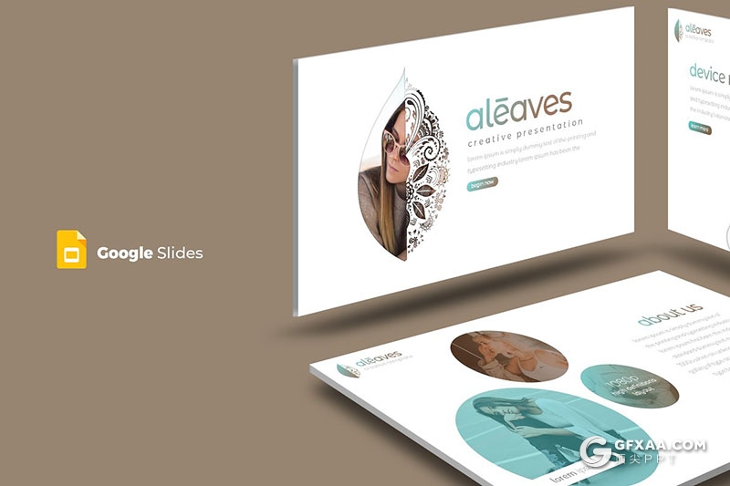 30页5种配色企业团队人员介绍Google slides模板 - 顶尖PPT