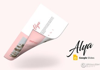 30页国外美妆服饰行业分析统计Google slides模板5种主题配色 - 顶尖PPT