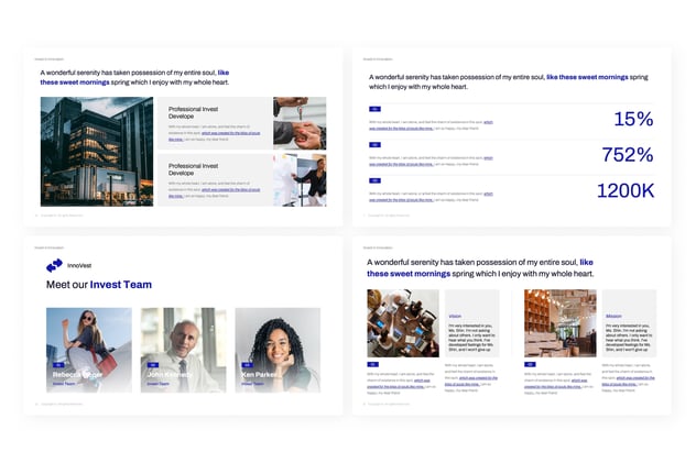 商务投资路演融资计划书PPT模板 - 顶尖PPT