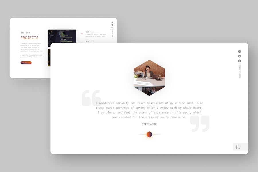 程序技术团队展示商业计划项目合作通用keynote模板 - 顶尖PPT