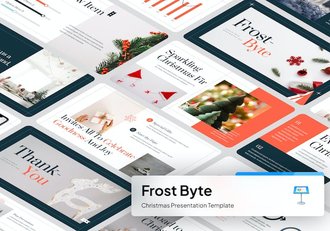 圣诞节主题演讲Keynote模板 - 顶尖PPT