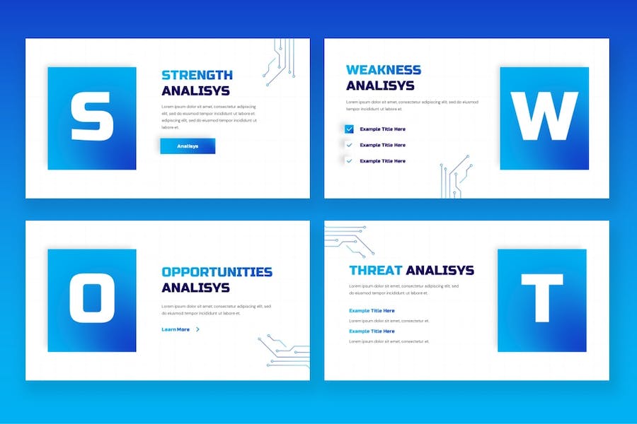 网络科技技术PowerPoint模板 - 顶尖PPT