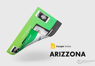 30页5种配色年终工作总结汇报Google slides模板 - 顶尖PPT