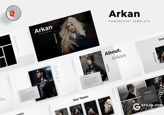 30页国外简约文艺风格多用途PPT模板 - 顶尖PPT