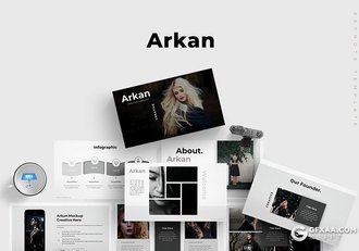 30页国外简约文艺风格多用途keynote模板 - 顶尖PPT