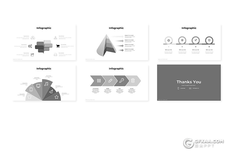 30页国外简约文艺风格多用途PPT模板 - 顶尖PPT