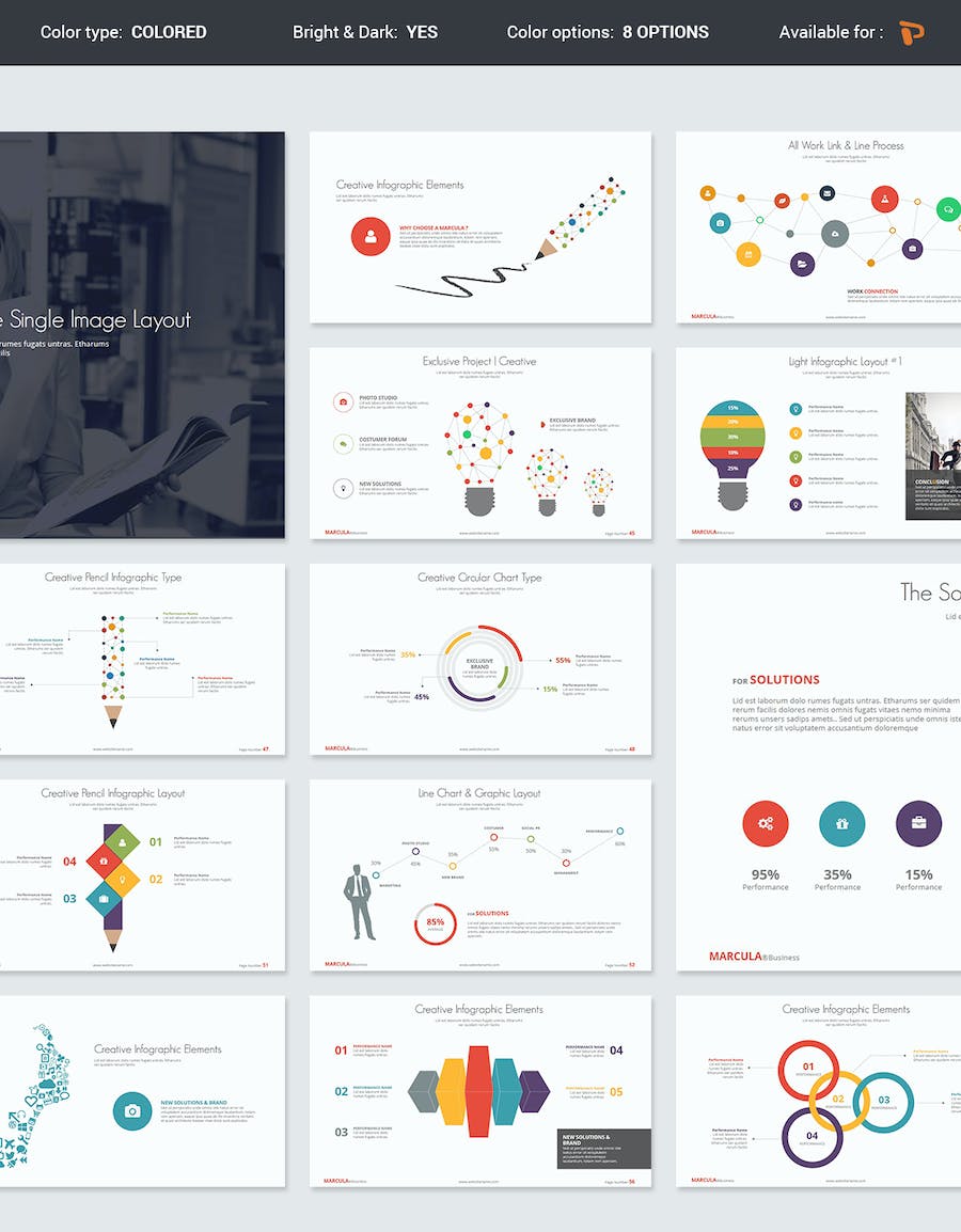 国外高级简约风格商务商业通用PPT模板 - 顶尖PPT