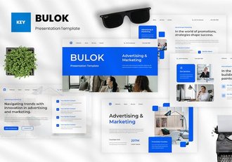 广告营销推广策略方案Keynote模板 - 顶尖PPT