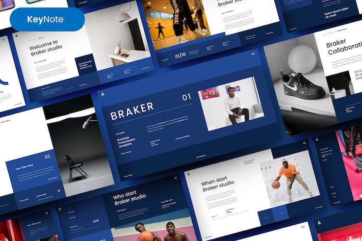 业务制动类展示Keynote模板 - 顶尖PPT