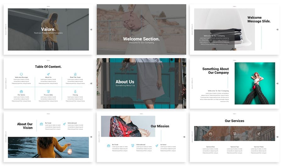 蓝色简约商务企业宣传PPT模板 - 顶尖PPT