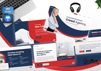 企业公司年度报告总结Keynote模板 - 顶尖PPT