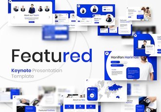 商业项目展示融资演讲投资方案Keynote模板 - 顶尖PPT