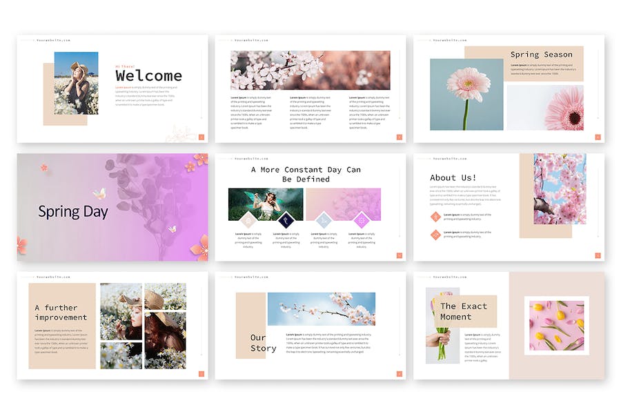 春日春季户外活动策划宣传Keynote模板 - 顶尖PPT