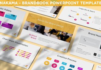 品牌手册企业介绍宣传PPT模板 - 顶尖PPT