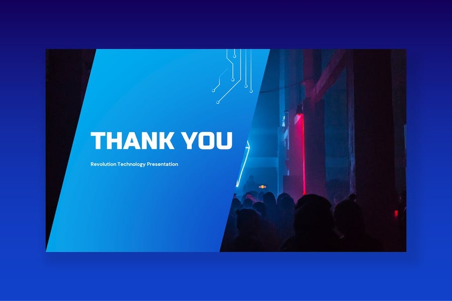 网络科技技术PowerPoint模板 - 顶尖PPT