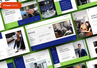 大气高档商务风格PPT模板 - 顶尖PPT