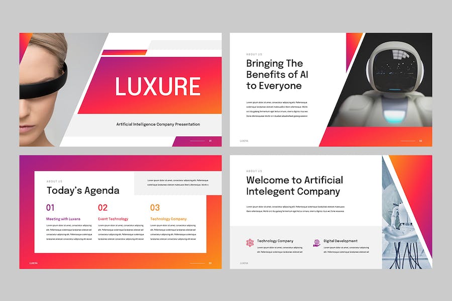 人工智能技术应用讲座Keynote模板 - 顶尖PPT