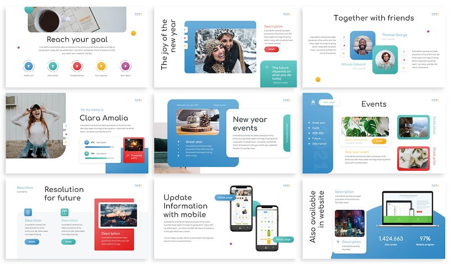 项目计划进度规划管理Keynote模板 - 顶尖PPT
