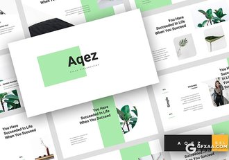 30页简约文艺风格国外Google slides模板 - 顶尖PPT