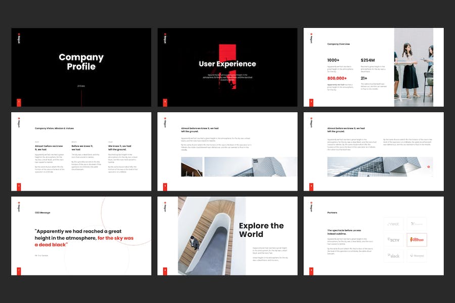 汽车销售全球数据分析keynote模板 - 顶尖PPT