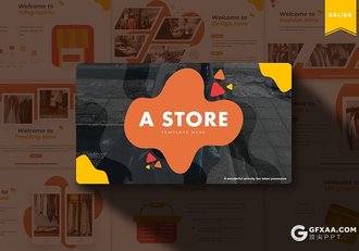 30页国外创意图形设计商务多用途Google slides模板 5种主题配色 - 顶尖PPT