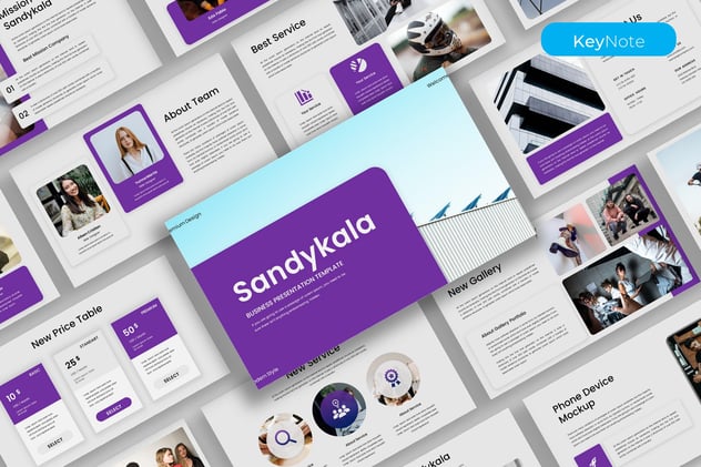 业务合作展示主题keynote模板 - 顶尖PPT