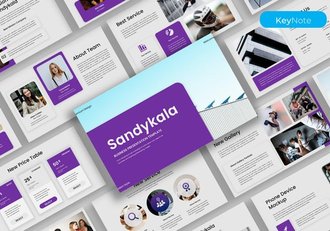 业务合作展示主题keynote模板 - 顶尖PPT