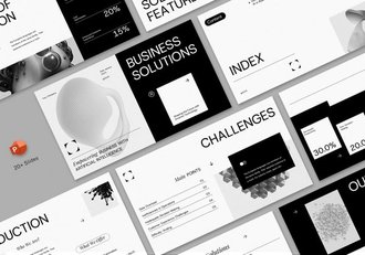 人工智能技术公司PPT模板 - 顶尖PPT