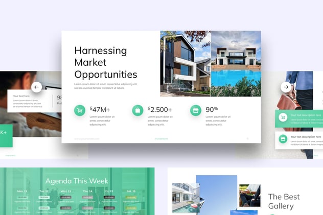 商业风险投资PPT模板 - 顶尖PPT