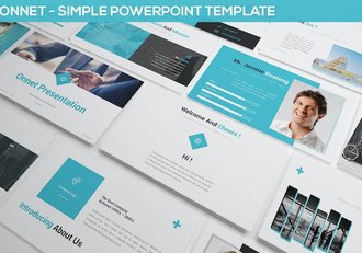 简约商业设计演讲方案PPT模板 - 顶尖PPT