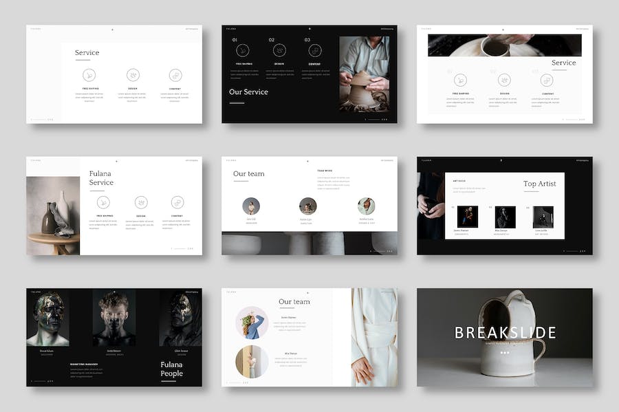 国外简单业务合作商业合作通义keynote模板 - 顶尖PPT