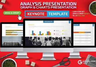 63页条形图柱形图锥形图饼形图折线图商务图形设计keynote模板 - 顶尖PPT