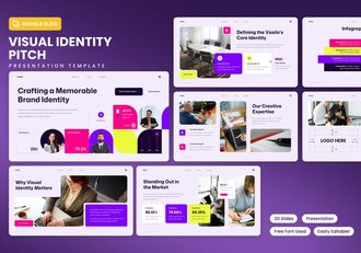 视觉品牌识别PPT模板 - 顶尖PPT